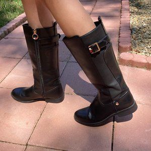 Tommy Hilfiger Black Boots.